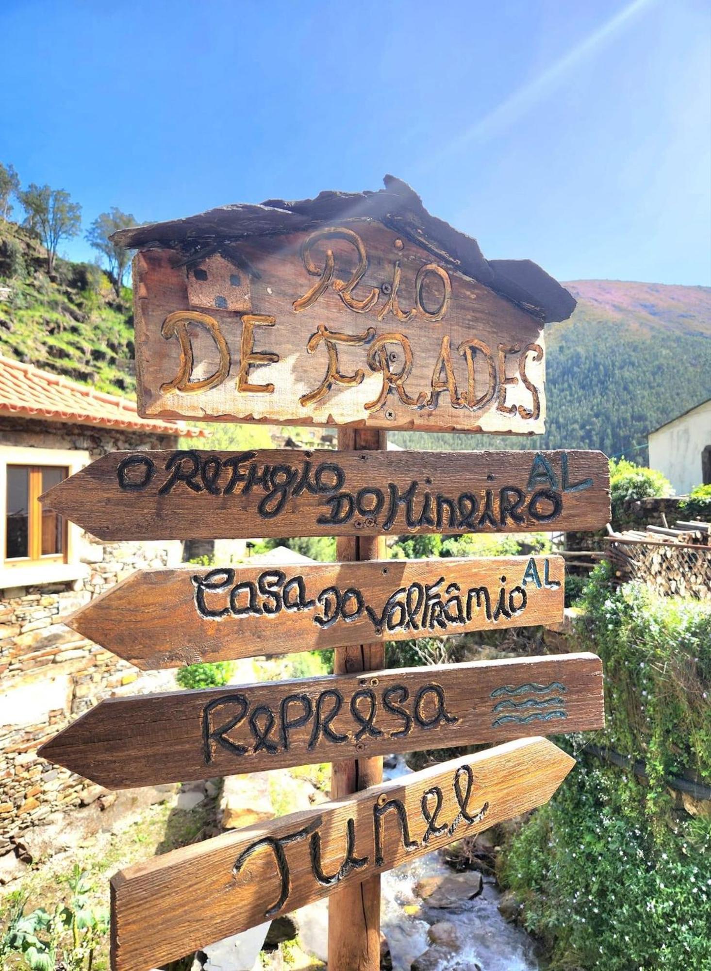 Ferienwohnung O Refugio Do Mineiro Arouca Exterior foto